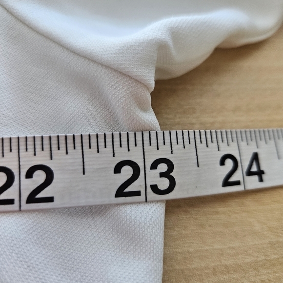 Tommy Bahama Men's Polo Swordfish Logo Short Sleeve Size Medium Off White - Picture 5 of 9